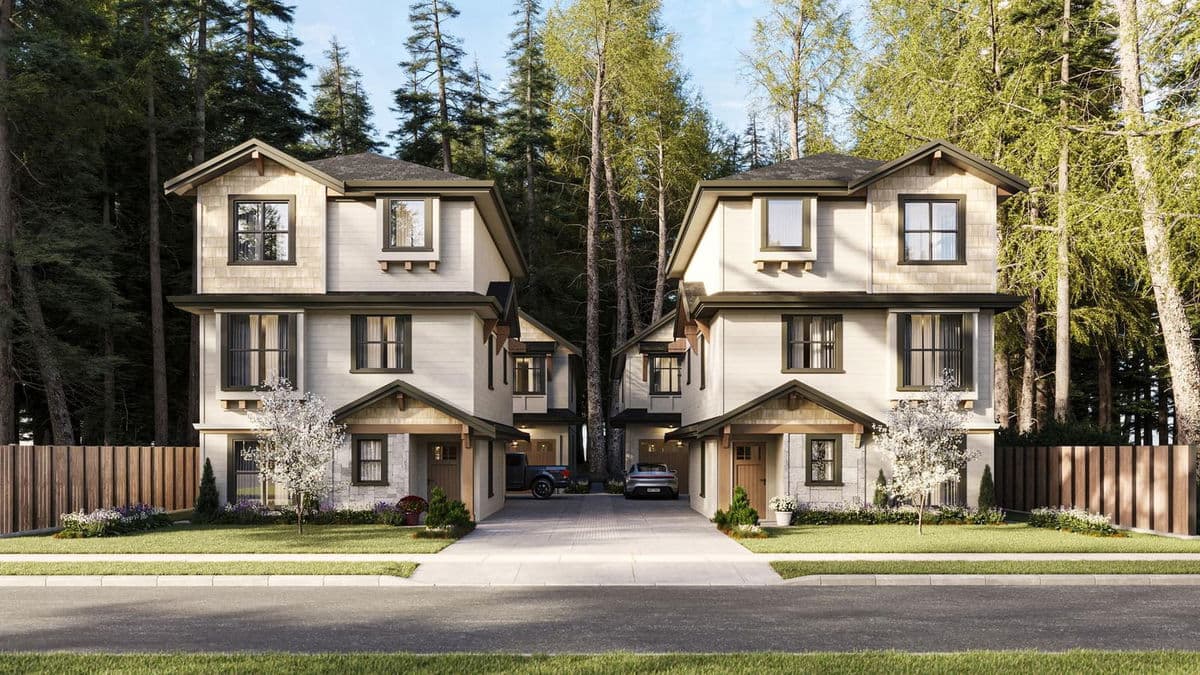 7609 Coldicutt St Fourplex render