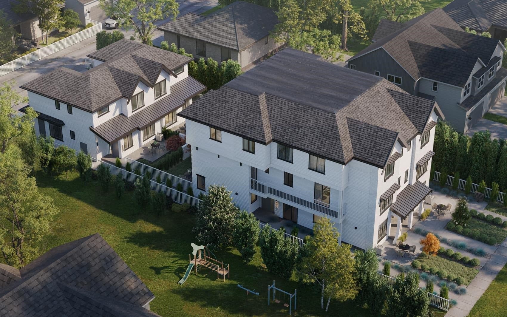2333 E 54th Ave Sixplex : WeKillarney render